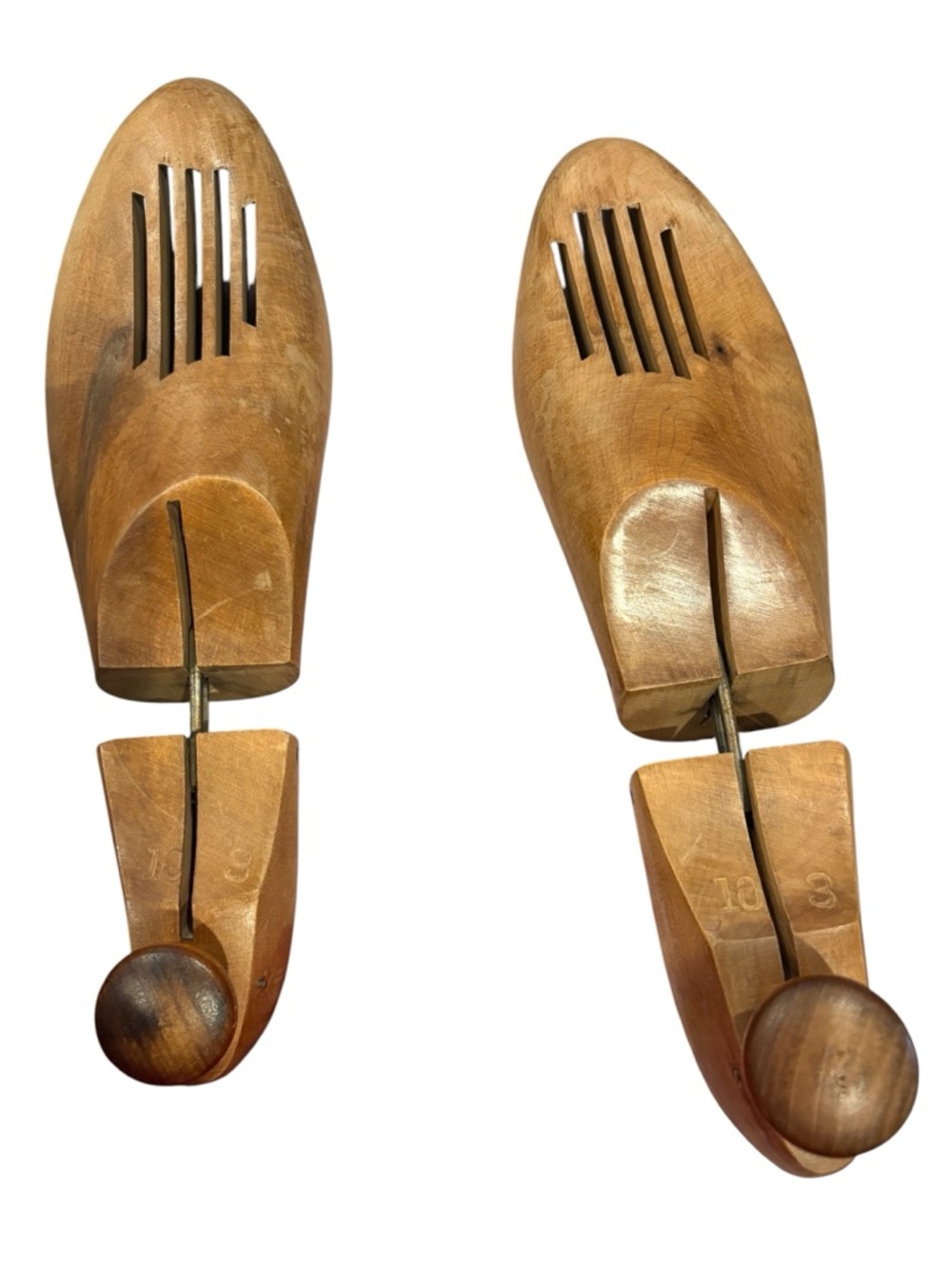 Wooden Men’s Shoe Trees - Tan